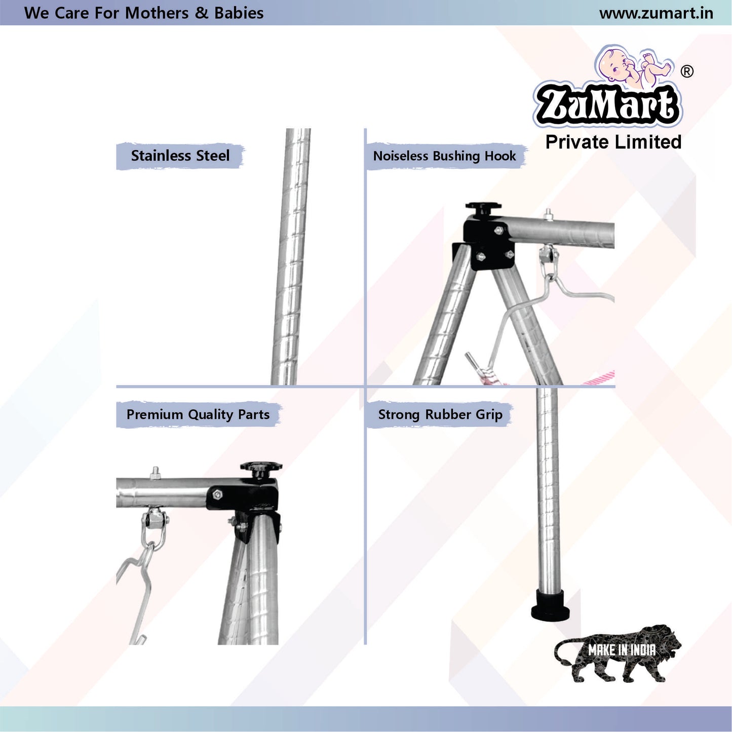 4 feet light round cradle