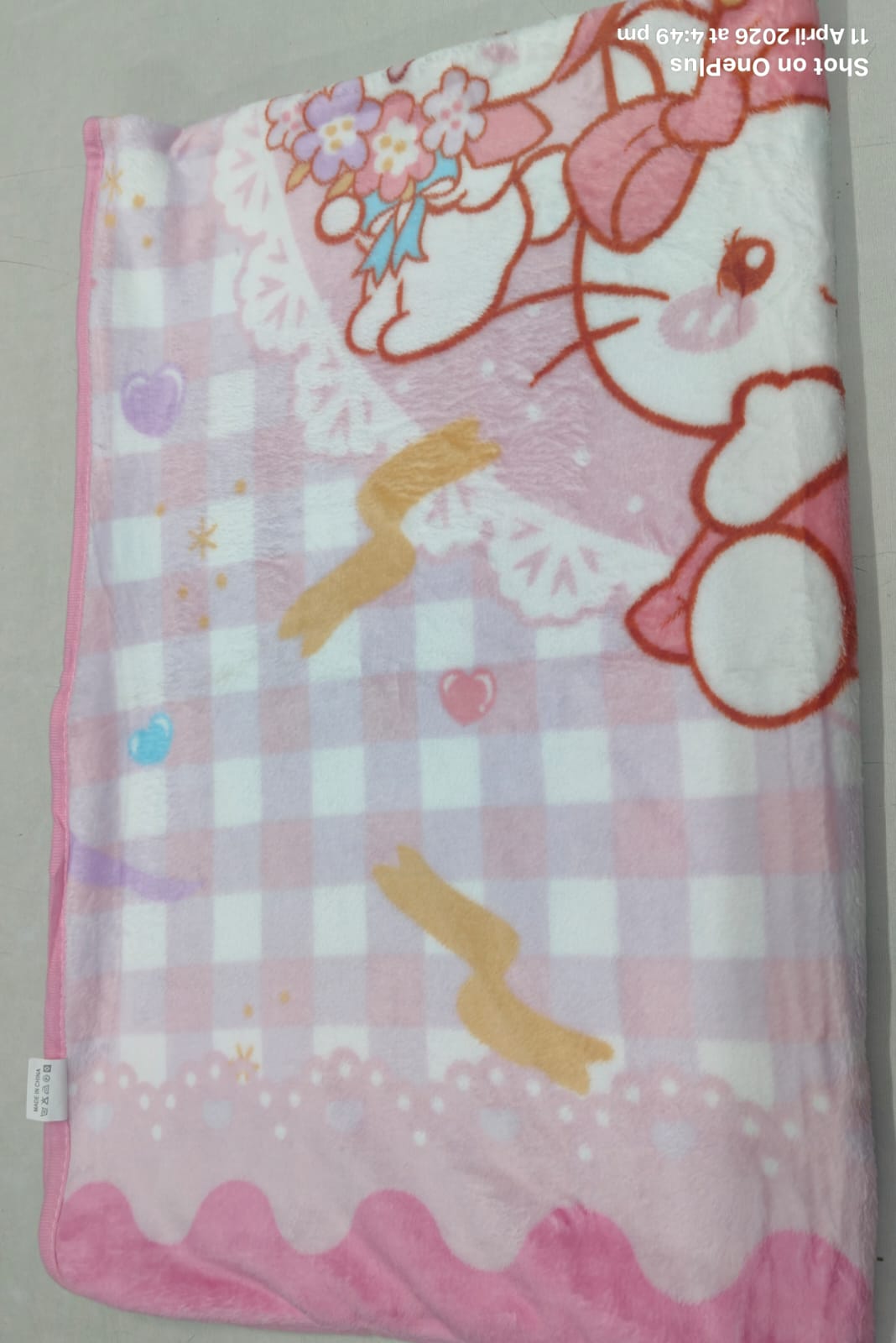 Single Layer Baby Blanket