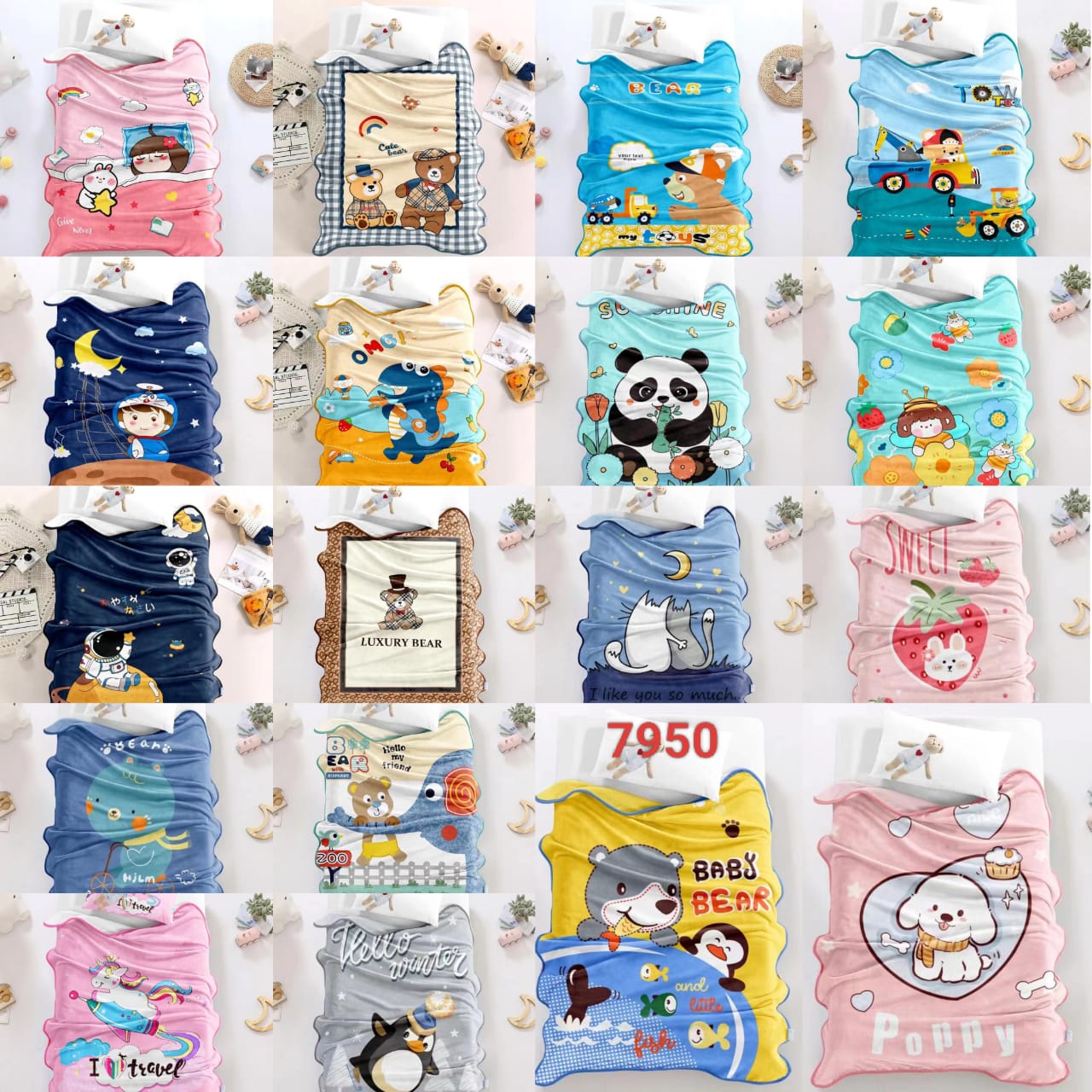 Single Layer Baby Blanket