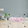 Round Pipe Light Weight Manual Baby Cradle
