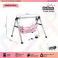 Round Pipe Heavy Weight Automatic Baby Cradle